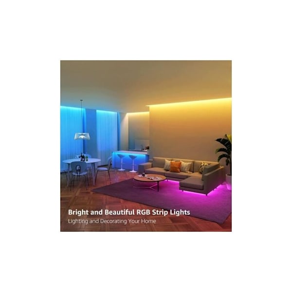 10m LED-slinga, LED RGB RGB BAND RGB LED BAND LED BAND LED BAND För Rum 300 LEDs 5050 RGB IP65 Vattentät fjärrkontroll med 44 knappar (10m)