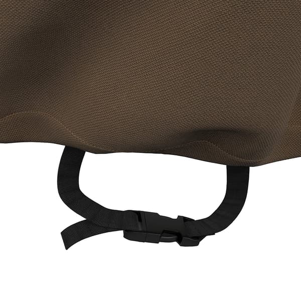Stablet havemøbelbetræk, beige + brun