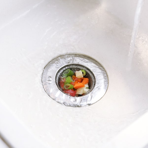 2 stk. rustfrit stål vask si, afløb prop afløb si, kurv badeværelse afløb prop køkken vask afløb si vask låg, vask si str