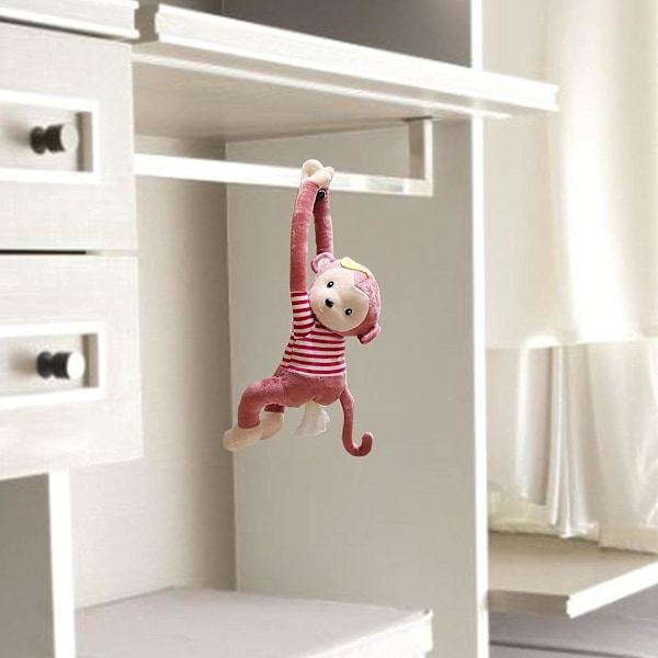 Monkey Tissue Box Kreativ Monkey Wall-Mounted Tissue Box Wall-Mounted Serviet Tissue Dispenser Multi-Function Container Tissue Dispenser til biler,Ba