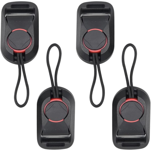 4 stycken kameraremmar-anslutningar Kameraremmar-adapter Kamerans snabbkopplingsspänne