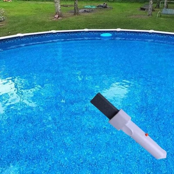Pimpsten til pool med håndtag til fjernelse af rustpletter og kalkaflejringer til pool, spa, bad, køkken, rengøring