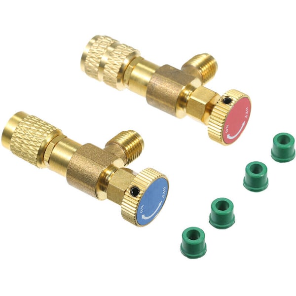 Manuell frostskyddsventil Kylmedel Köldmedium Freon Öppningsventil CT-345 + CT-346