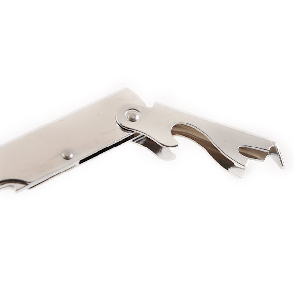 Flasköppnare 14cm rostfritt stål (2 st)