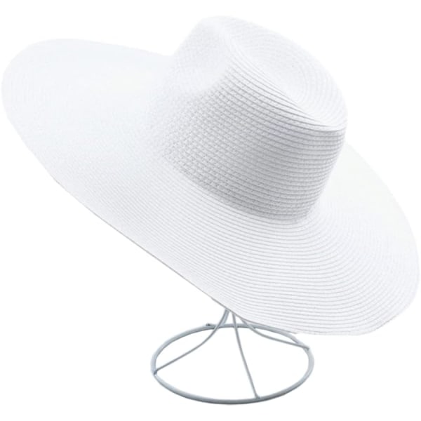 Floppy Beach Straw Sun Hat för kvinnor