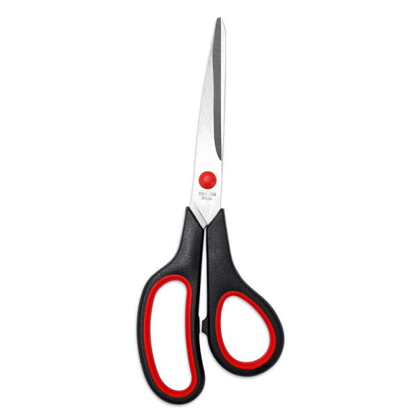 Scissors, 6.5" Scissors Universal Comfort Grip Sharp Scissors for Office Home School Craft Sewing Fabric Supplies, High School/Middle School Teacher