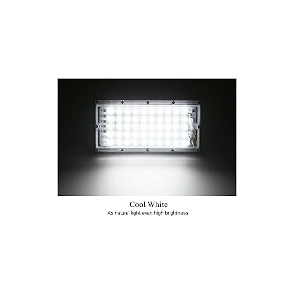 4-pack Super Bright Utomhus LED-strålkastare IP66 Vattentät - Dagsljus - LED-strålkastare