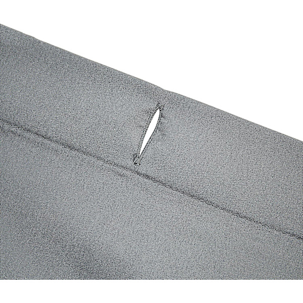 Grå-183x183cm-Våffelvävd Duschdraperi, Polyester