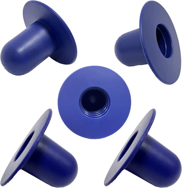 5 stk. poolpropper til nedgravede poolfiltre, poolfilterhulprop, pooldrænplugger, hule poolfilterpumpe-erstatningspropper til Intex/bestway