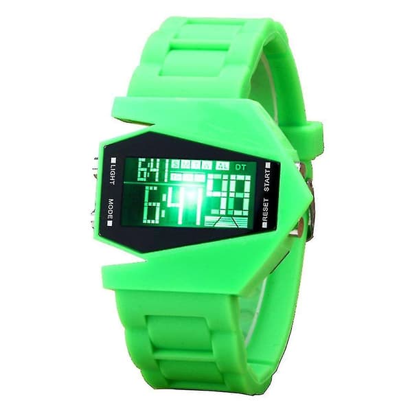Elektronisk Armbandsur Flygplan Klocka Digital Flygplan Personlighet Armbandsur