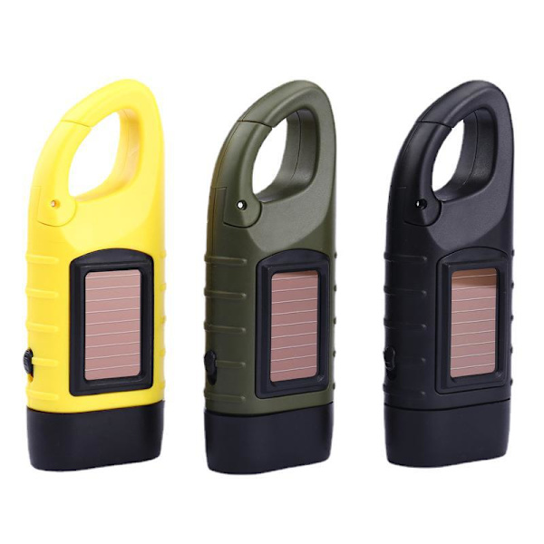 Veva Handvevbar Ficklampa, Solcellsdriven LED-ficklampa