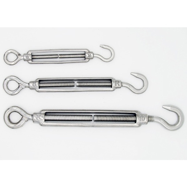 304 rustfritt stål M4 turnbuckles (sett med 4)