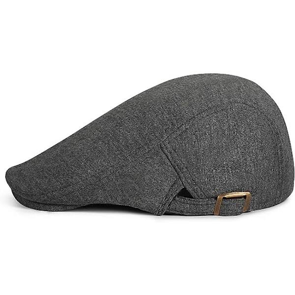 Beret Cap Mænd Justerbar Flad Vintage Lvy Hat