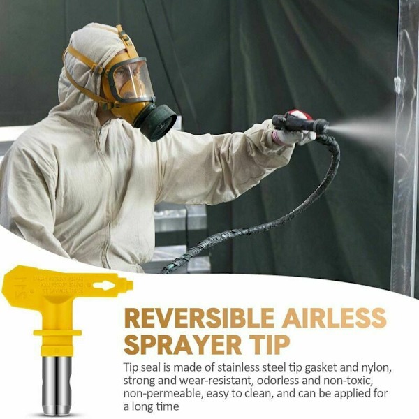 Airless sprutmunstycke, airless munstycke för högtrycksfärgspruta (typ 209, 415, 519, 619)