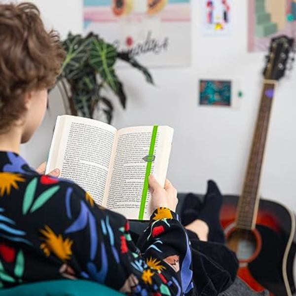 Joustavat kirjanmerkit (vihreät) sopivat täydellisesti mihin tahansa kirjaan, toimistoon - naisten kirjanmerkit - miesten kirjanmerkit - lasten kirjanmerkit - älä kadota merkkiäsi