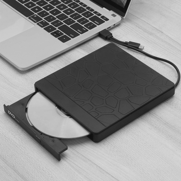 USB 3.0 Ekstern CD/DVD-drev USB 2.0/Type-c