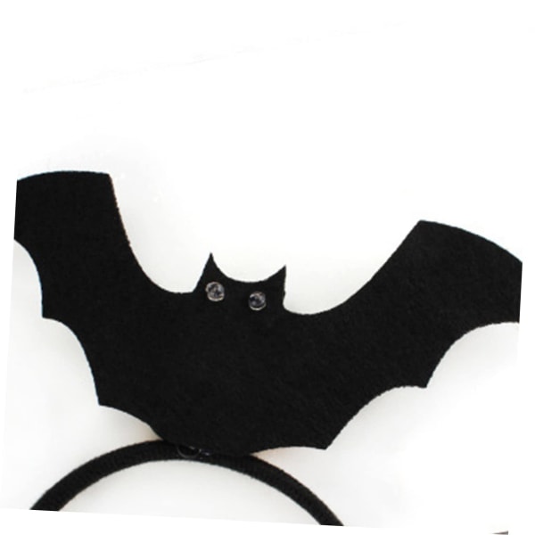 Barne hårbånd 6 stk hårtilbehør sorte hårbånd lysende hårbånd sorte hårbånd hårtilbehør Halloween pannebånd