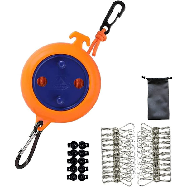 Camping Retractible Tørresnor