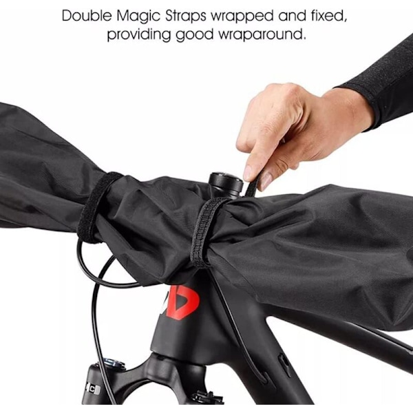 Set med 2 skydd för EBIKE-styre - skydd mot fukt, damm och smuts, etc.