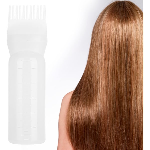 Hair Smear Bottle (röd), hårfärgskamapplikator Essential Hair