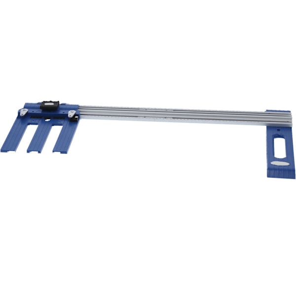 Skärguideplatta för träbearbetning, positioneringsplatta för cirkelsåg i aluminiumlegering 0-65 cm