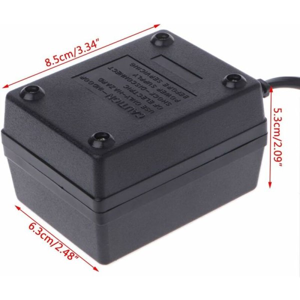 AC Step Down Transformator 220V til 110V 200W EU Strømstikk Adapter Konverter（）