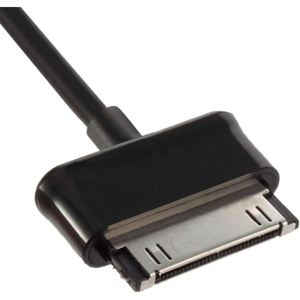 USB Datakabel Laddare Datakabel Data Sync Svart för Samsung Gal