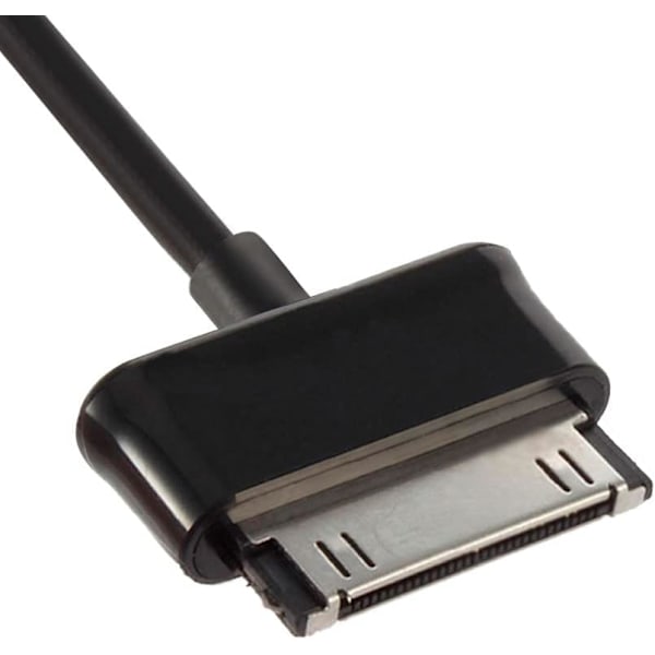 USB-datakabeloplader Datakabel Datasyncronisering Sort til Samsung Galaxy TAB 2 10.1 P1000  7.1 Oplader