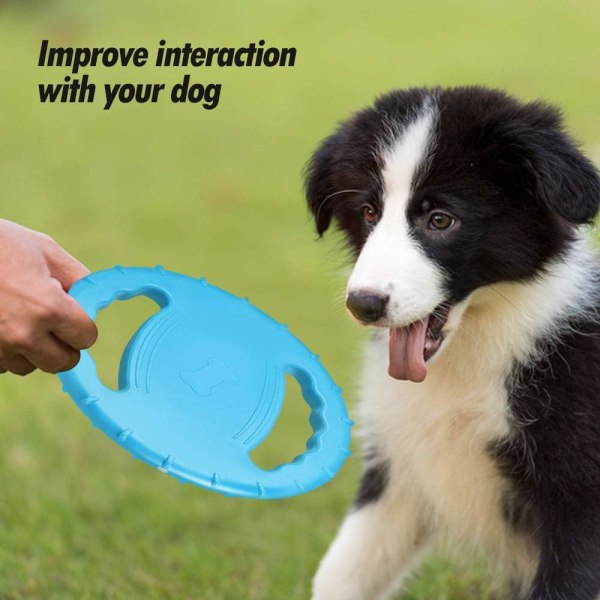 Frisbee- ja heittokiekot - Interaktiivinen lelu keskikokoiselle koiralle