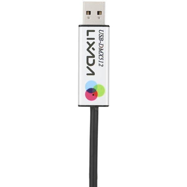 USB-liitäntäadapteri DMX LED DMX512 -valaisimen ohjaimeen PC-himmentimelle