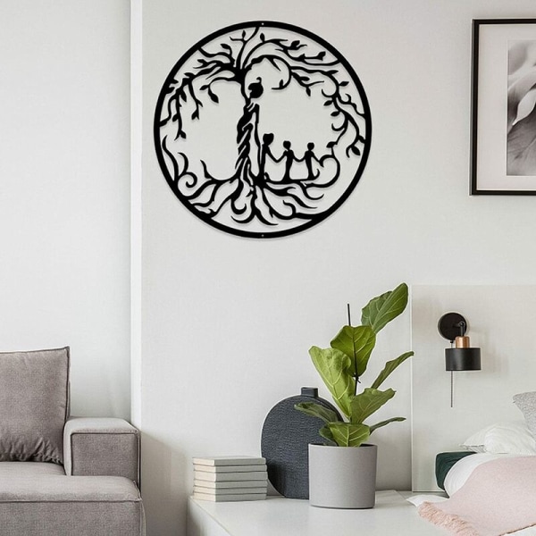 Metal Wall Art, Tree Of Life Metal Wall Art, Metal Tree Family Sign, Metal Wall Decor Tree Of Life Home Decor,03