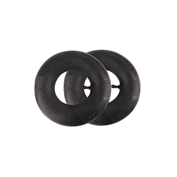 2 Pakning 410/350-6 Mikrofreser 4.10/3.50-6 Albue Pneumatiske Slanger Hagemaskiner for Vogner, Transportvogner, Hagevogner, Gressklippere