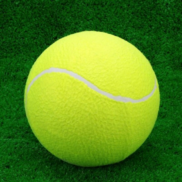 9.5 Ylisuuri jättiläinen tennispallo lapsille aikuisille lemmikkihuvi,