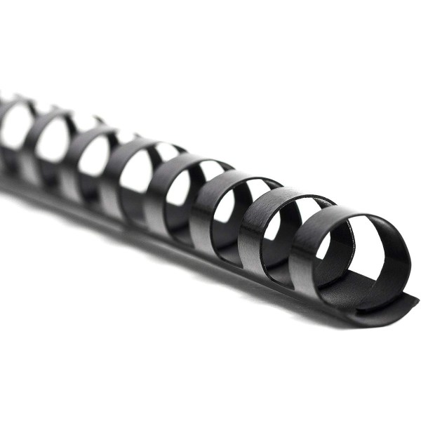 Plastbindningskam, 100 st/låda, 19 hål, 10 mm