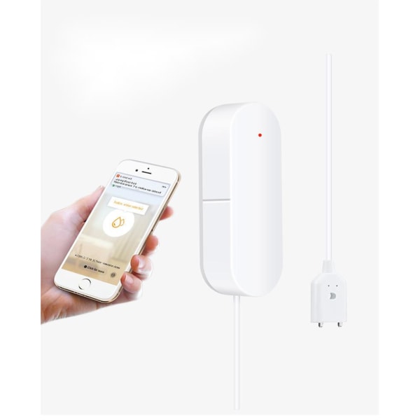 WiFi smart vanddykningsdetektor, vandlækagealarm, vandstandsalarm, hjemmeoversvømmelsesalarm