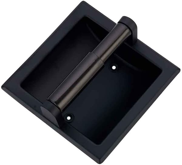 Vægmonteret Toiletpapirholder i Rustfrit Stål - Indbygget Design