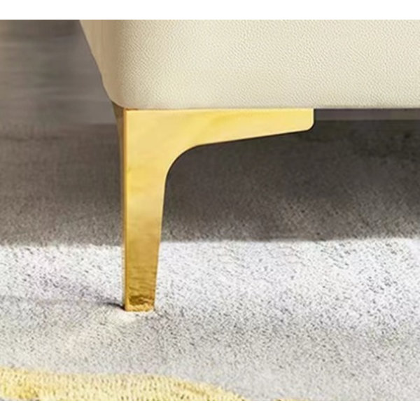 2 metallista sohvanjalkaa 15 cm, metalliset sohvapöydän jalat, huonekalujalat, rautapöytä / sohva, TV-kaapin jalat, kaappi, hopea