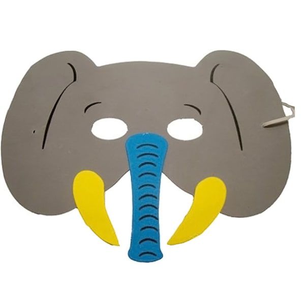 Vaahtomuoviset eläinmaskit lapsille - Juhlatarvikkeet, loistavat naamiaisiin, naamiaisiin, syntymäpäiväjuhliin, Halloweeniin, jouluun, polttarijuhliin