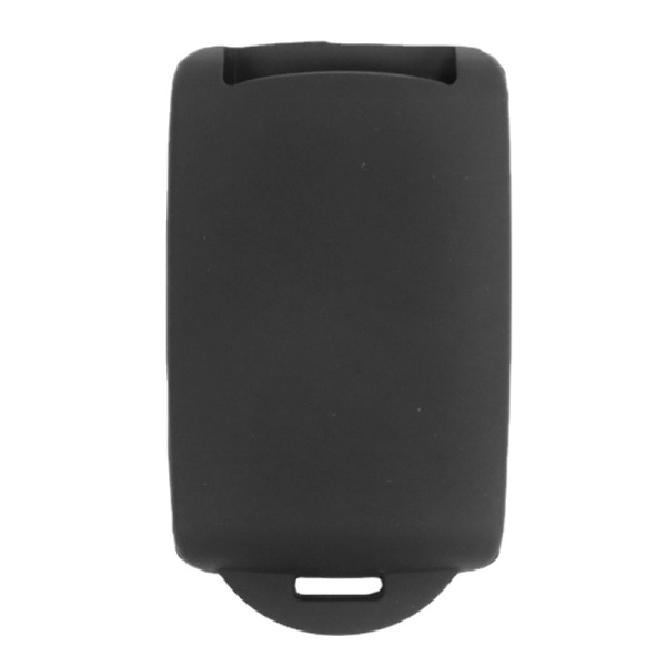 Nyckelskydd för bil - Svart för Renault, 4 knappar bilnyckel Smart Key (endast Keyless Entry) - Silikonfodral med öglor