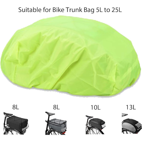 Regnskydd för regnskydd - Cykelkorg - Bagagehållare - 35 l