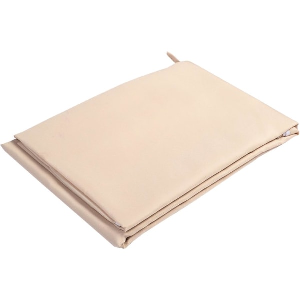 Vaihtokatos UV-suojatulle puutarhakeinussa, keinukatosta valmistettu 600D vedenpitävästä Oxford-kankaasta, jonka reunan leveys on 12 cm, mitat 191x132 cm (beige)