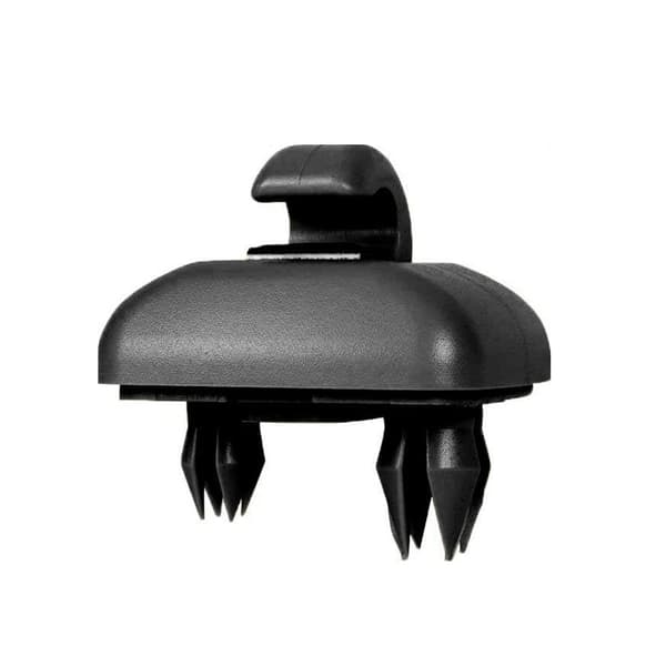 2 stk. sorte innvendige solskjermklips, MoreChioce 8U0857562A solskjermkrok i plast passer til A1 A3 A4L A5 A6