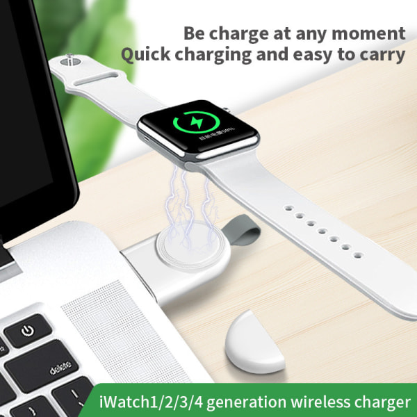 Magneettinen iwatch3 watch langaton lataus sopii Applen 4/5/6/7 sukupolven universal USB - watch