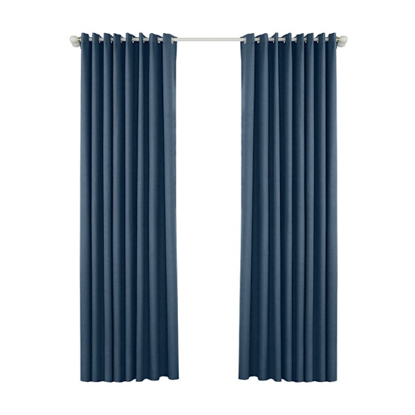 Mörkläggningsgardiner för sovrum, isolerade nejlikgardiner för vardagsrum, set med 2 paneler (134 x 269 cm)