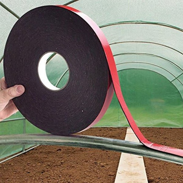 Varmebestandig termisk skumtape til drivhustunnelbuer