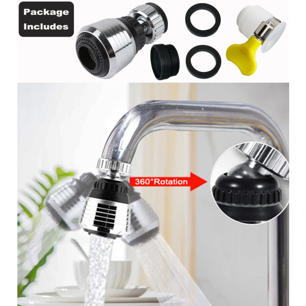 Faucet adapter for kitchen sinks with dual mode faucet faucet bubbler for 16 mm and 22 mm irregular adapters