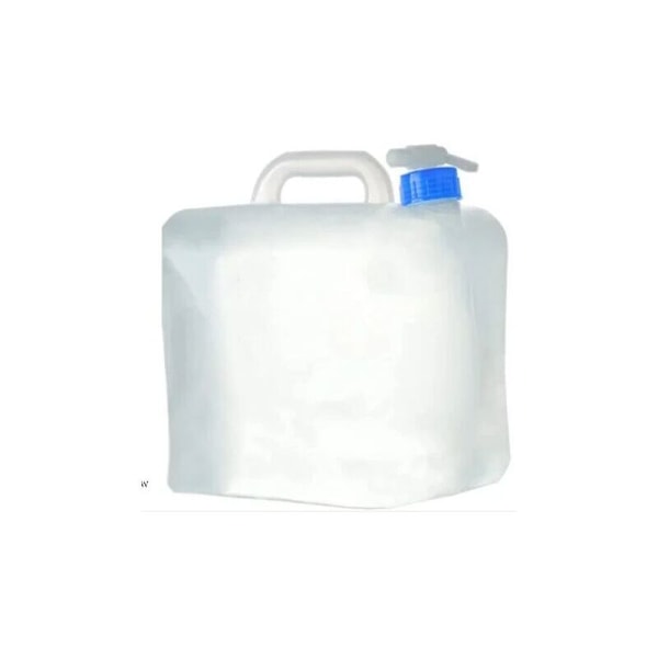 Vikbar vattendunk - 20 L - A med camping - för - för - för - för mat och vikbar matanvändning - Dricksvattendunk - för utomhusbruk, Lot 1 styck vandring