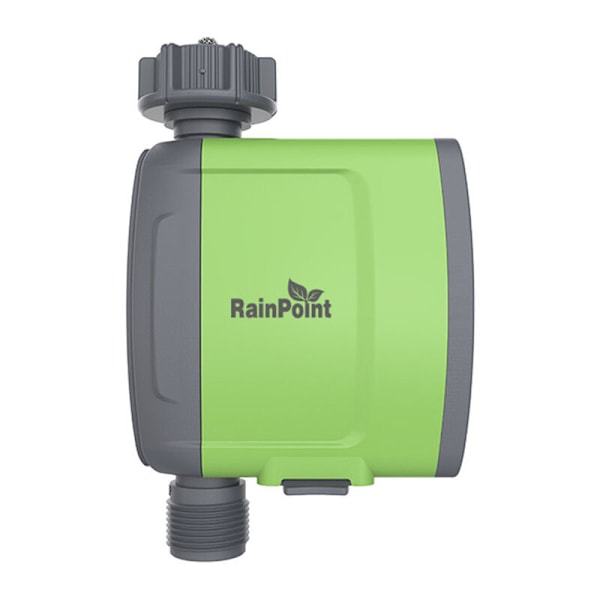RAINPOINT - Smart Bevattningssystem Ventil - App-styrd via Bluetooth-anslutning - Kan anslutas till 3/4'' trädgårdsslang, ingen HUB krävs