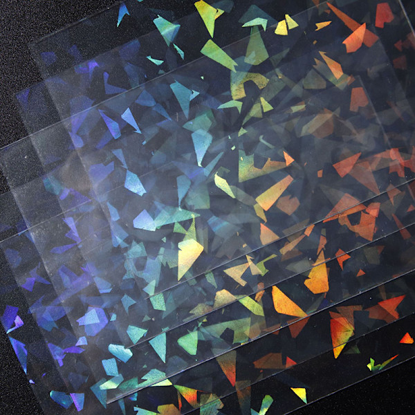 100 st Transparent Kpop Kortfodral Stjärnkortskydd