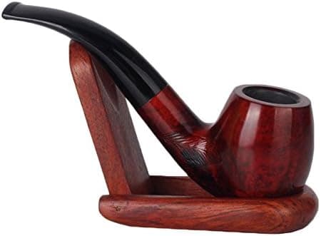 2 stk. Træ Sammenklappelig Cigar Rygning Pibe Stativ Holder